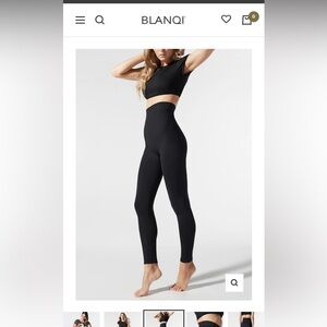 Highwaist Postpartum + Nursing Support Leggings | size M